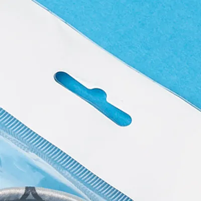 Sachet plastique transparent avec rabat adhésif et trou européen 16x22cm PP 60µ - Sachet de conditionnement - Lot de 100 - Sacs rabats adhésifs-2