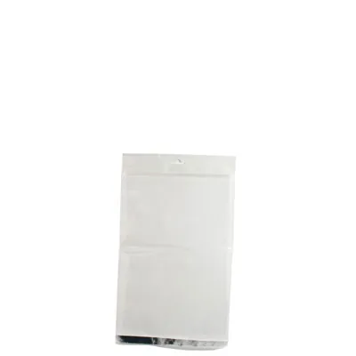 Sachet plastique transparent avec rabat adhésif et trou européen 16x22cm PP 60µ - Sachet de conditionnement - Lot de 100 - Sacs rabats adhésifs