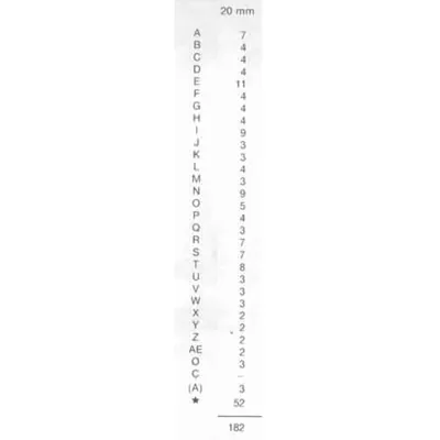 Lettres adhésives - Lettres et chiffres adhésifs-2
