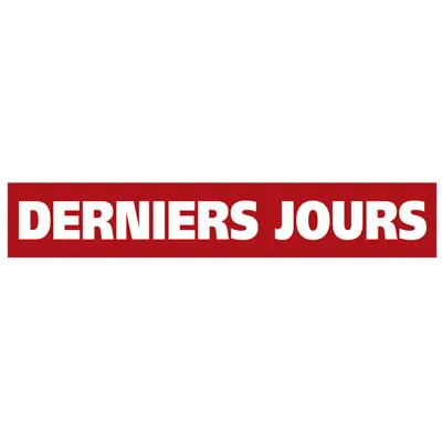 Affiche Soldes Derniers jours 115 x 20 cm - Affiche promo - Affiches Soldes, Panneaux soldes