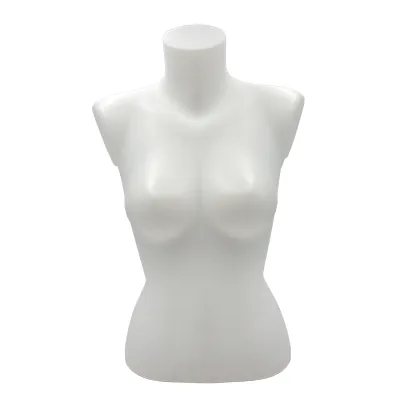 Buste femme plastique H 60 cm - Torse femme - Blanc - Bustiers et fessiers-2