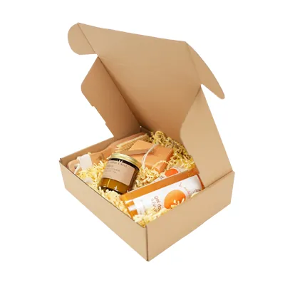 Carton d'expédition brun 25 x 20 x 7 cm - Boîte carton - Lot de 20 - Cartons d'expédition, Boîtes carton-5