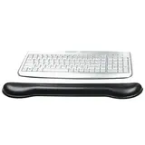 Repose poignets ergonomique pour clavier - Noir - L 46 x P 7 x H 2,6 cm - Ergonomie bureautique 