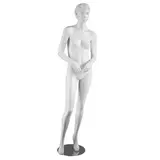 Mannequin femme, cheveux sculptés, bras pliés - Mannequins femmes