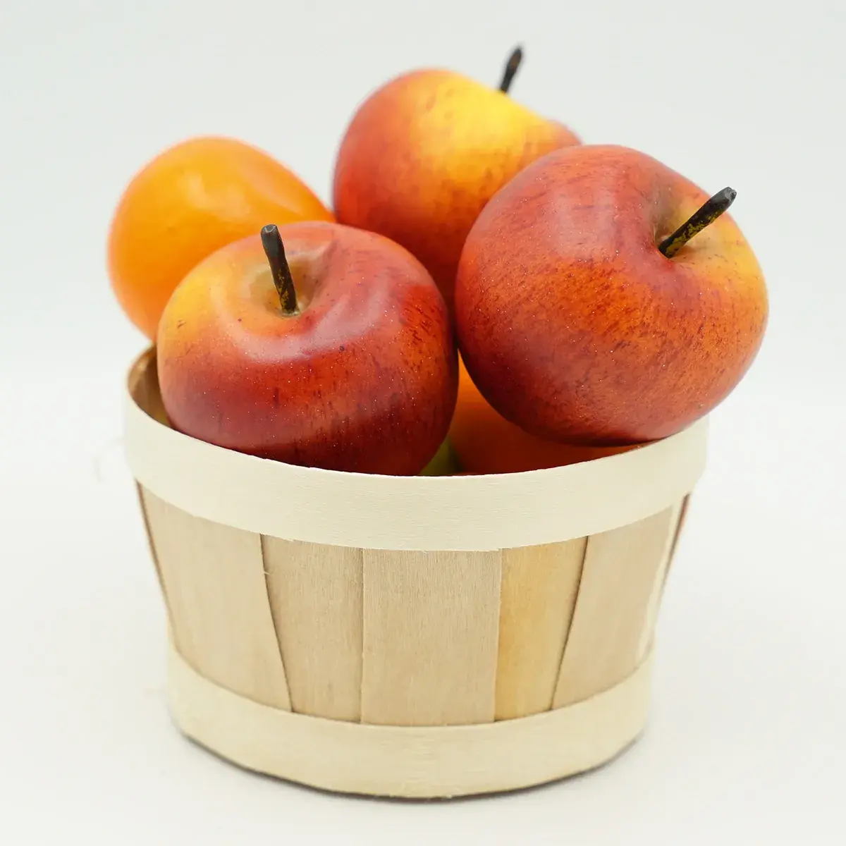 Panier bois rond ø 16 x H 9,4 cm - Bourriche bois - Corbeille bois - Lot de 30 - Paniers bois, Caisses bois-2