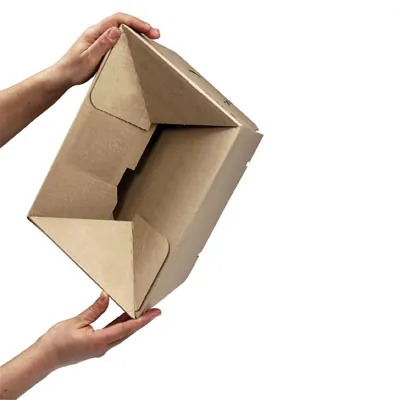 Carton d'expédition à hauteur variable Brun 30,4 x 21,6 x 13/22 cm - Boîte carton - Lot de 10 - Cartons d'expédition, Boîtes carton-4