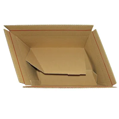 Carton d'expédition à hauteur variable Brun 30,4 x 21,6 x 13/22 cm - Boîte carton - Lot de 10 - Cartons d'expédition, Boîtes carton-5