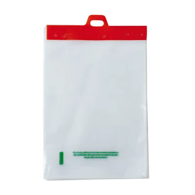 Sac plastique liassé à ouverture décalée transparent 650ml 17 + 3 x 22 cm PEBD 50µ - Lot de 200 - Sacs liassés
