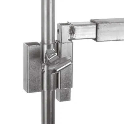 Douille carrée pour chandelle parasol ø 19 mm Acier galvanisé - Douilles-2
