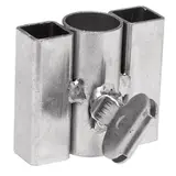 Douille carrée pour chandelle parasol ø 19 mm Acier galvanisé - Douilles