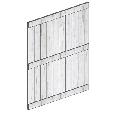 Panneau bois pour gondole Blanc camarillo 96,2 x 120 cm, ép.18 mm - Fond plein - Fonds Bois-3