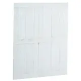 Panneau bois pour gondole Blanc camarillo 96,2 x 120 cm, ép.18 mm - Fond plein - Fonds Bois