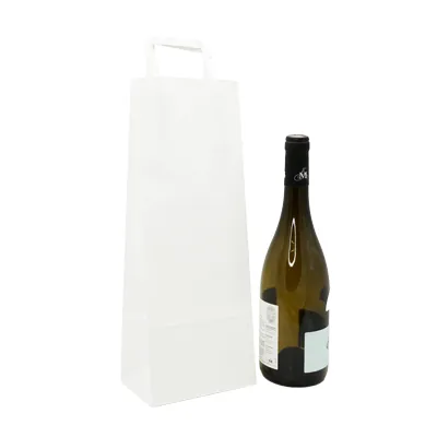 Sacs kraft 1 bouteille  - Sacs pour bouteilles de vin-3