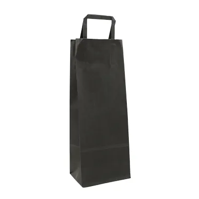 Sacs kraft 1 bouteille  - Sacs pour bouteilles de vin-2