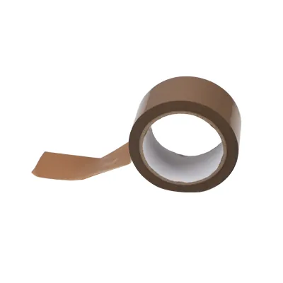 Ruban adhésif PVC havane 48 mm x 66 m - Ruban adhésif emballage - Lot de 6 - Rubans adhésifs et dévidoirs-3