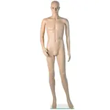 Mannequin homme sans perruque, main droite sur la hanche - Mannequins hommes