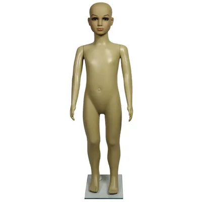 Mannequin fille 5 ans avec perruque cheveux mi-longs - Mannequins enfants-2