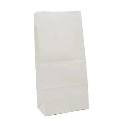 Sac SOS kraft blanc 15 x 8,5 x 32 cm 75 g/m² – Sac kraft sans poignée - Lot de 250 - Sacs SOS-2