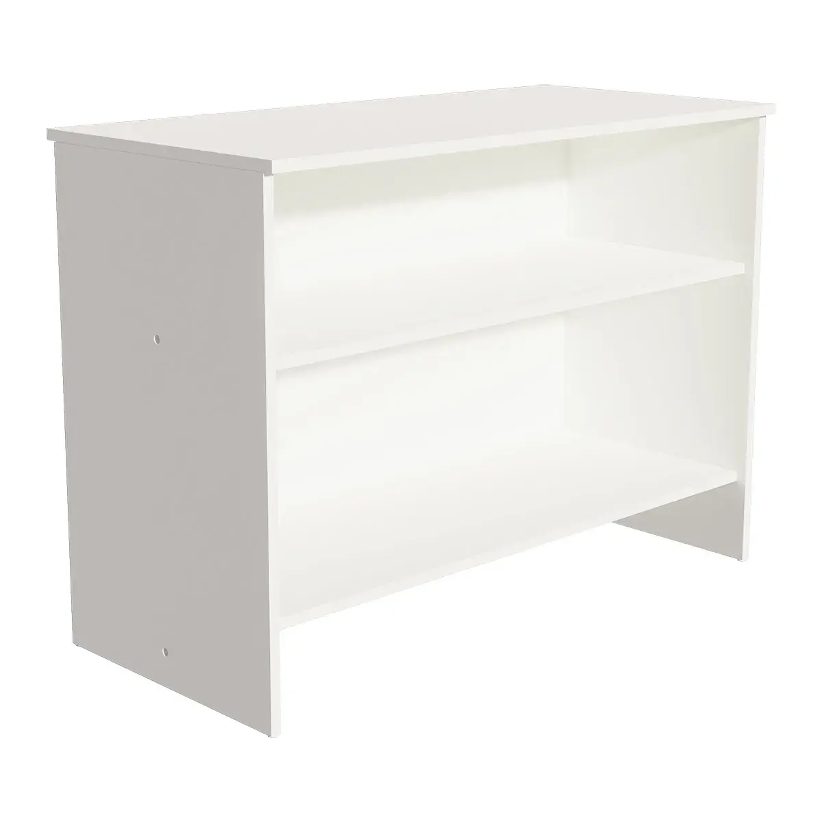 Comptoir d'accueil blanc craie 120 x 52 x 88 cm - Comptoirs One-3