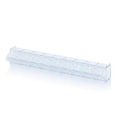 Bac 9 tiroirs basculants 60 x 6,2 x 7,7 cm - Blocs tiroirs