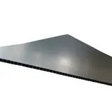 Plaque polypropylène alvéolaire noir 80 x 120 cm 3mm 600 g/m²