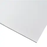 Plaque polypropylène alvéolaire Blanche 80x120cm 3mm – 600g/m² – Unité - Plaques alvéolaires