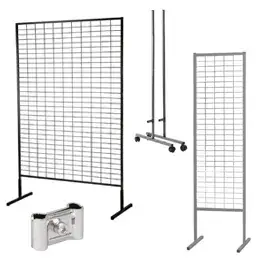 Présentoirs grilles