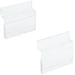 Porte-étiquettes pour panneaux rainurés