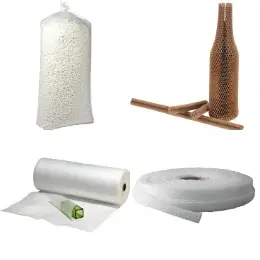 Particules de calage, Protection colis